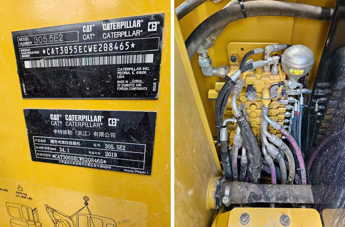 Escavadora Cat 305.5 usada para venda Escavadora Cat 305.5 usada para venda