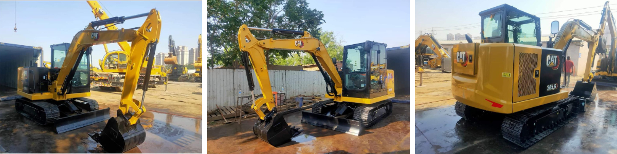 حفارة زاحفة صغيرة من طراز Cat 305.5 بحالة ممتازة موديل 2023 حفارة زاحفة صغيرة من طراز Cat 305.5 بحالة ممتازة موديل 2023