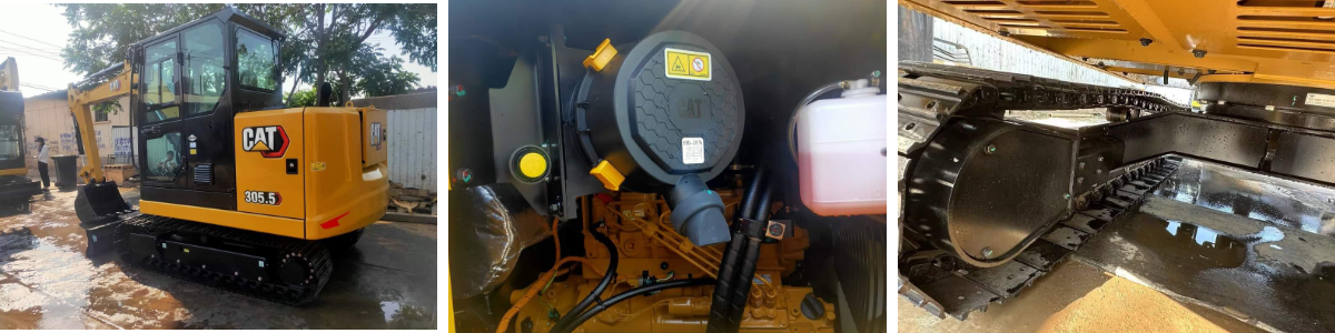 2023 حفار صغير بحالة ممتازة Cat 305.5 حفارة زاحفة 2023 حفار صغير بحالة ممتازة Cat 305.5 حفارة زاحفة