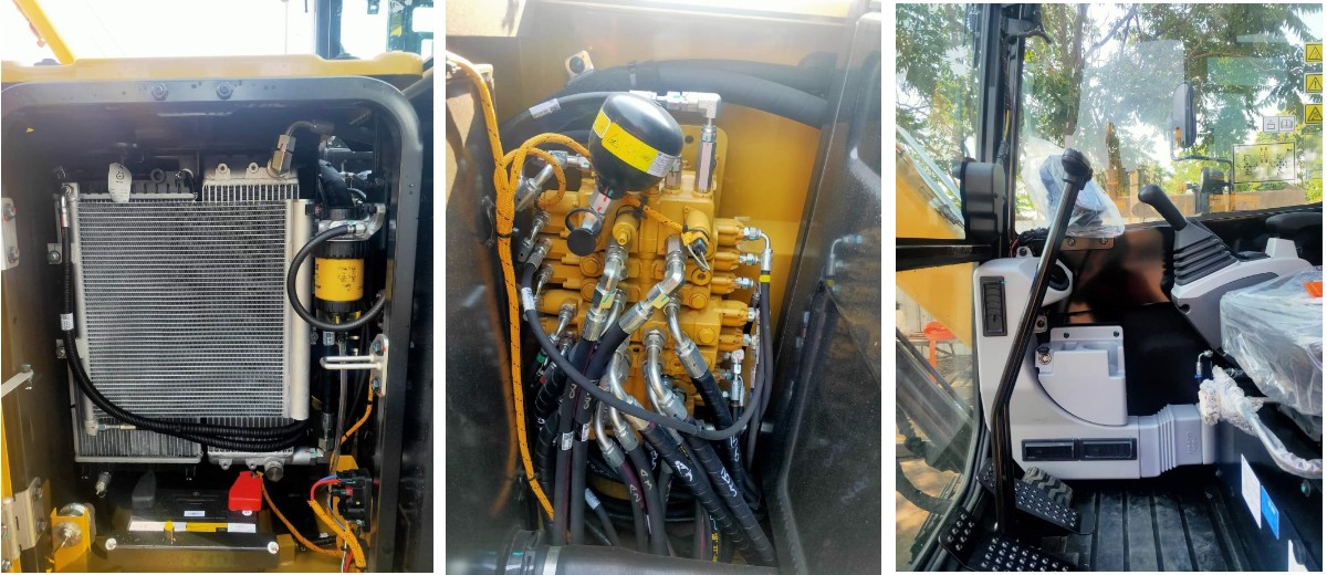 حفارة زاحفة صغيرة من طراز Cat 305.5 بحالة ممتازة موديل 2023 حفارة زاحفة صغيرة من طراز Cat 305.5 بحالة ممتازة موديل 2023