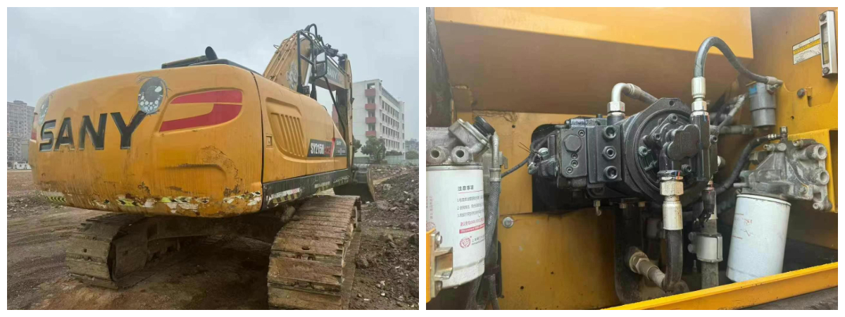 Sale Original Digger 2021 Year Used Sany Sy215c Excavator  Sale Original Digger 2021 Year Used Sany Sy215c Excavator